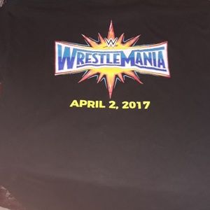 MEN'S AUTHENTIC WRESTLEMANIA TEE XL